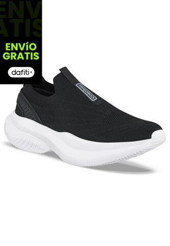 Tenis Para Caminar Zafali Negro Croydon Para Hombre Croydon