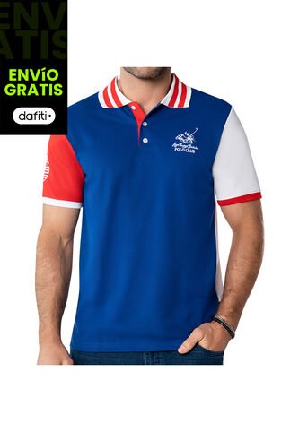 Camiseta Polo Frank Azul Para Hombre Croydon Croydon