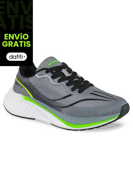 Tenis Running Jupit Gris Croydon Para Mujer