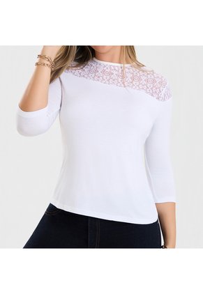 Blusa Adry Blanco Croydon Para Mujer