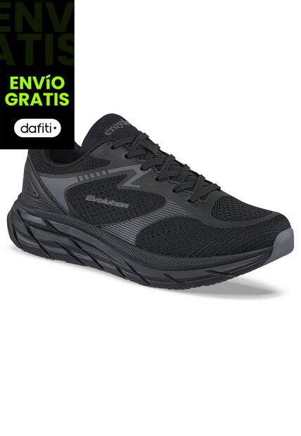 Tenis Running Kelt Negro Croydon Para Hombre