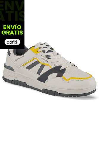 Tenis Urbanos Clux Beige-Ama Croydon Para Hombre Croydon