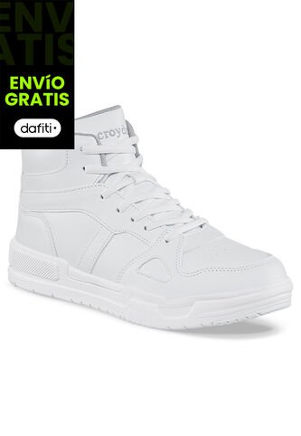 Tenis Colegio Tolox C Blanco Croydon Para Niño Y Niña Croydon