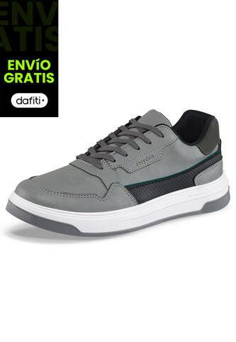 Tenis Urbanos Isak Gris Croydon Para Hombre Croydon
