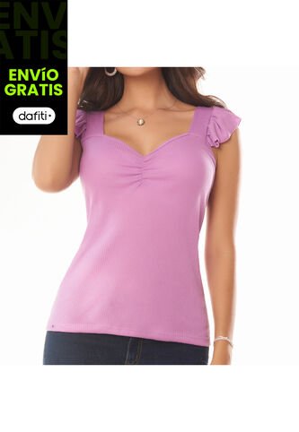 Blusa Brigitte Lila Para Mujer Croydon Croydon
