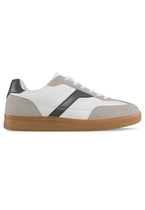 Tenis Casuales Ilor Beige-Verde Croydon Para Hombre