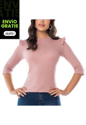 Blusa Malory Palo Rosa Para Mujer Croydon Croydon