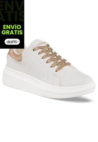 Tenis Urbanos Zayuri Marfil Para Mujer Croydon Croydon