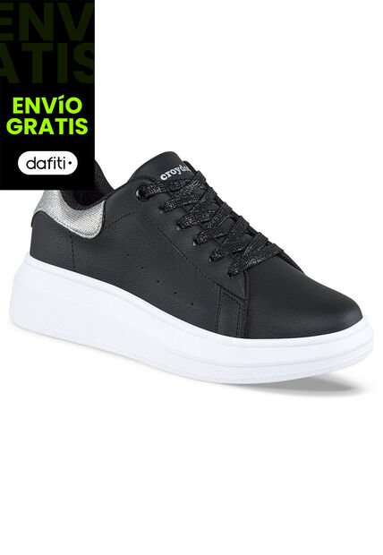 Tenis Urbanos Zayuri Negro Para Mujer Croydon
