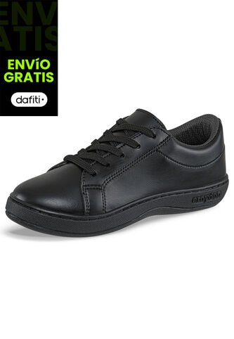 Tenis Colegio Oxford Negro Para Niño Y Niña Croydon Croydon