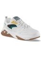 Tenis Urbanos Doter Blanco-Blanco Croydon Para Hombre de Croydon