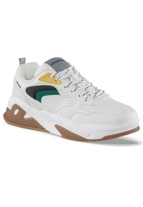 Tenis Urbanos Doter Blanco-Blanco Croydon Para Hombre