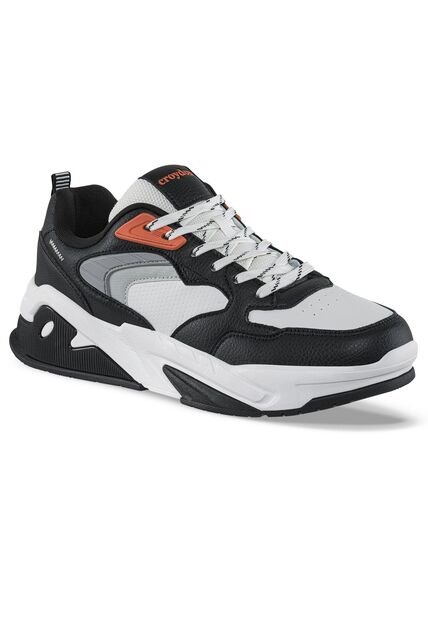 Tenis Urbanos Doter Negro-Blanco Croydon Para Hombre