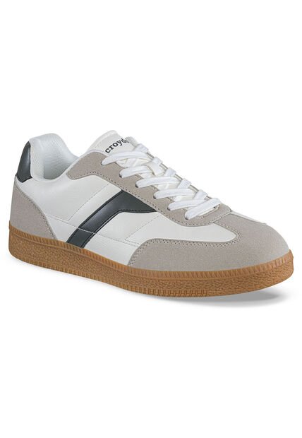 Tenis Casuales Ilor Beige-Verde Croydon Para Hombre