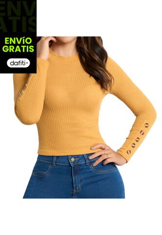 Buzo Ariana Amarillo Para Mujer Croydon Croydon