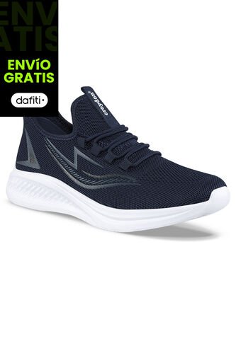 Tenis Running Drazz Azul Osc Para Hombre Croydon Croydon