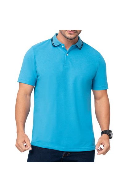 Polo Manuel Turquesa Para Hombre Croydon