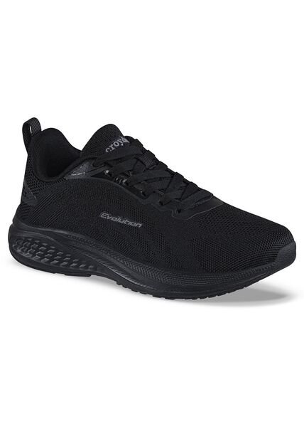 Tenis Running Zelar Negro-Negro Croydon Para Mujer