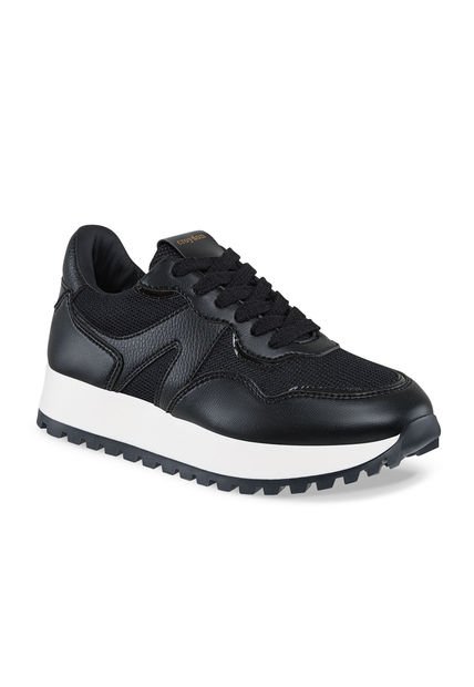Tenis Titsy Negro Para Mujer Croydon