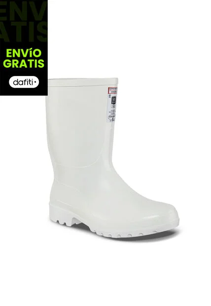 Botas Supermacha Baja Blanco Para Hombre Y Mujer Croydon