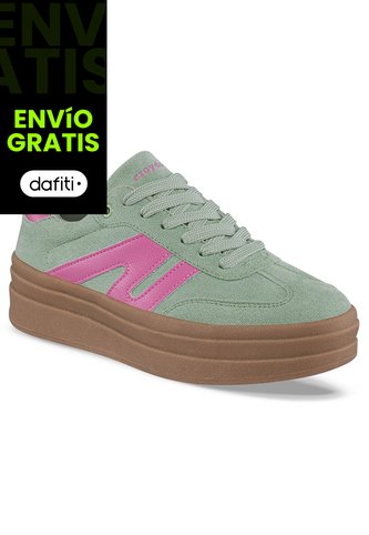 Tenis Urbanos Vintar Verde Croydon Para Mujer Croydon
