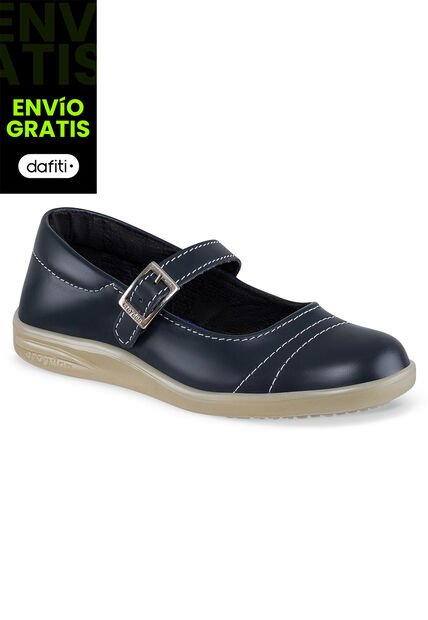 Zapatos Colegio Mathilde Azul Para Niña Croydon