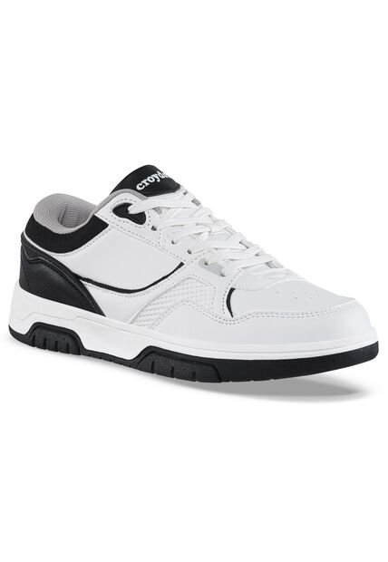 Tenis Urbanos Crazin Blanco-Negro Croydon Para Mujer