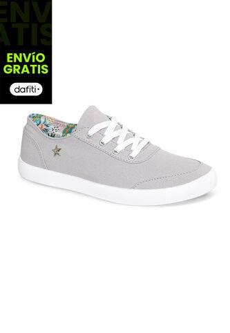 Tenis Jianna Gris Para Mujer Croydon Croydon