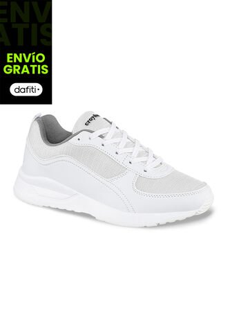 Tenis Escolares Scoil Blanco Para Niña Croydon Croydon