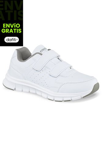 Tenis Escolares Skoler V Blanco Para Niña Y Niño Croydon Croydon