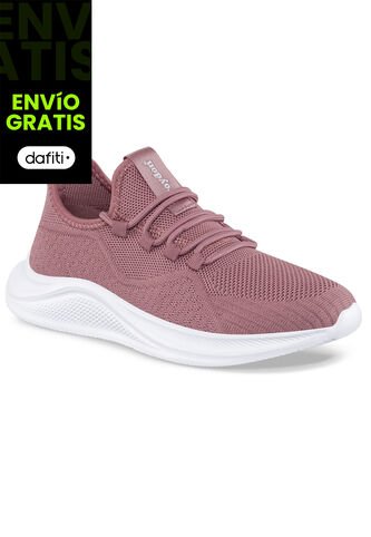 Tenis Running Hetter Rosa Para Mujer Croydon Croydon