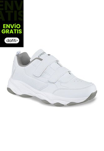 Tenis Escolares Schooly V Blanco Para Niño Y Niña Croydon Croydon