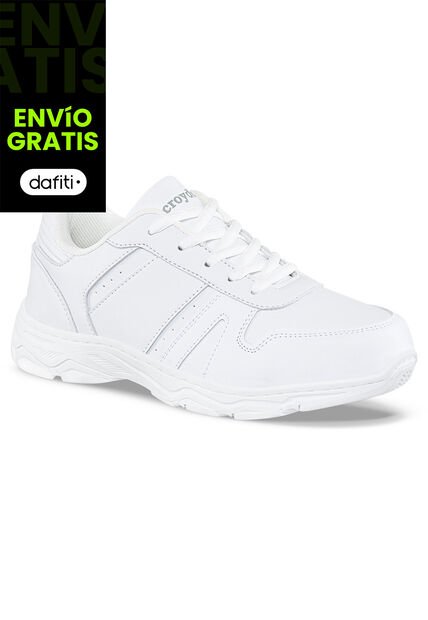Tenis Colegio Kellan C Blanco Para Hombre Y Mujer Croydon
