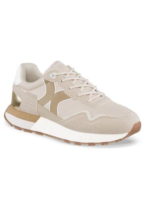 Tenis Urbanos Terniza Beige-Beige Croydon Para Mujer