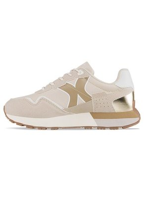 Tenis Urbanos Terniza Beige-Beige Croydon Para Mujer