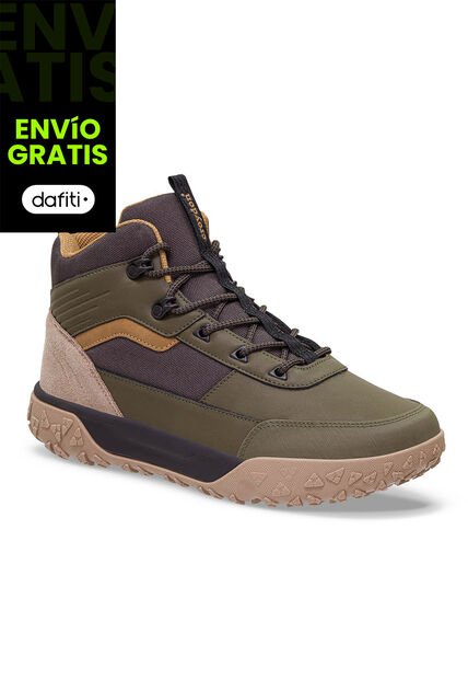 Botas Outdoor Fura Verde Para Hombre Croydon