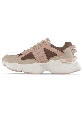 Tenis Urbanos Nado Beige-Café Croydon Para Mujer