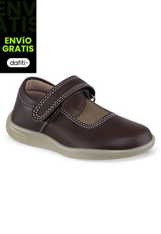 Zapatos Escolares Mafalda Café Para Niña Croydon Croydon