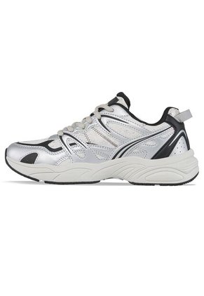 Tenis Urbanos Argame Gris-Negro Croydon Para Mujer