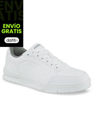 Tenis Colegio Krop Blanco Para Niño Y Niña Croydon Croydon