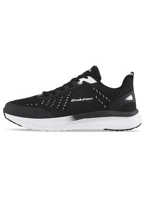 Tenis Running Deno Negro-Blanco Croydon Para Hombre