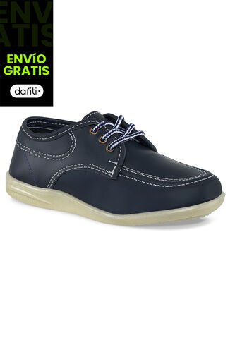 Zapatos Escolares Bachiller Azul Para Niña Croydon Croydon