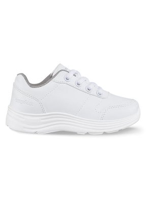 Tenis Escolares Schoology C Blanco Para Niña Y Niño Croydon