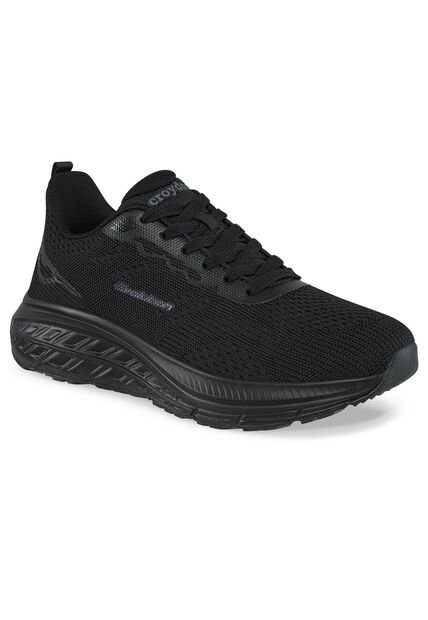 Tenis Running Datil Negro-Negro Croydon Para Hombre