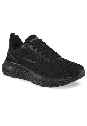 Tenis Running Datil Negro-Negro Croydon Para Hombre