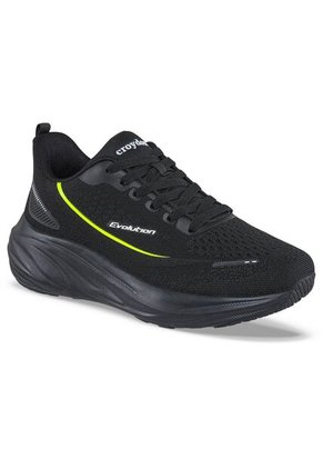 Tenis Running Fardo Negro Croydon Para Hombre