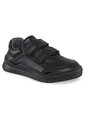 Tenis Colegio Roblo Velcro Negro Para Niño Y Niña Croydon de Croydon