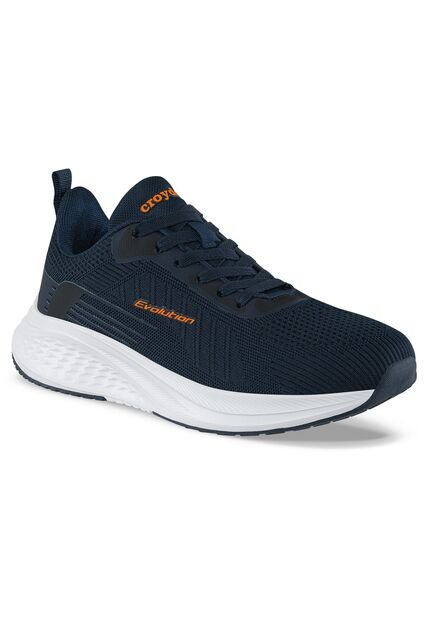 Tenis Running Azuk Azul Osc Croydon Para Hombre