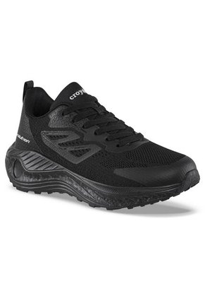 Tenis Running Oliban Negro-Negro Croydon Para Hombre