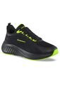 Tenis Running Armal Negro-Verde Croydon Para Hombre de Croydon